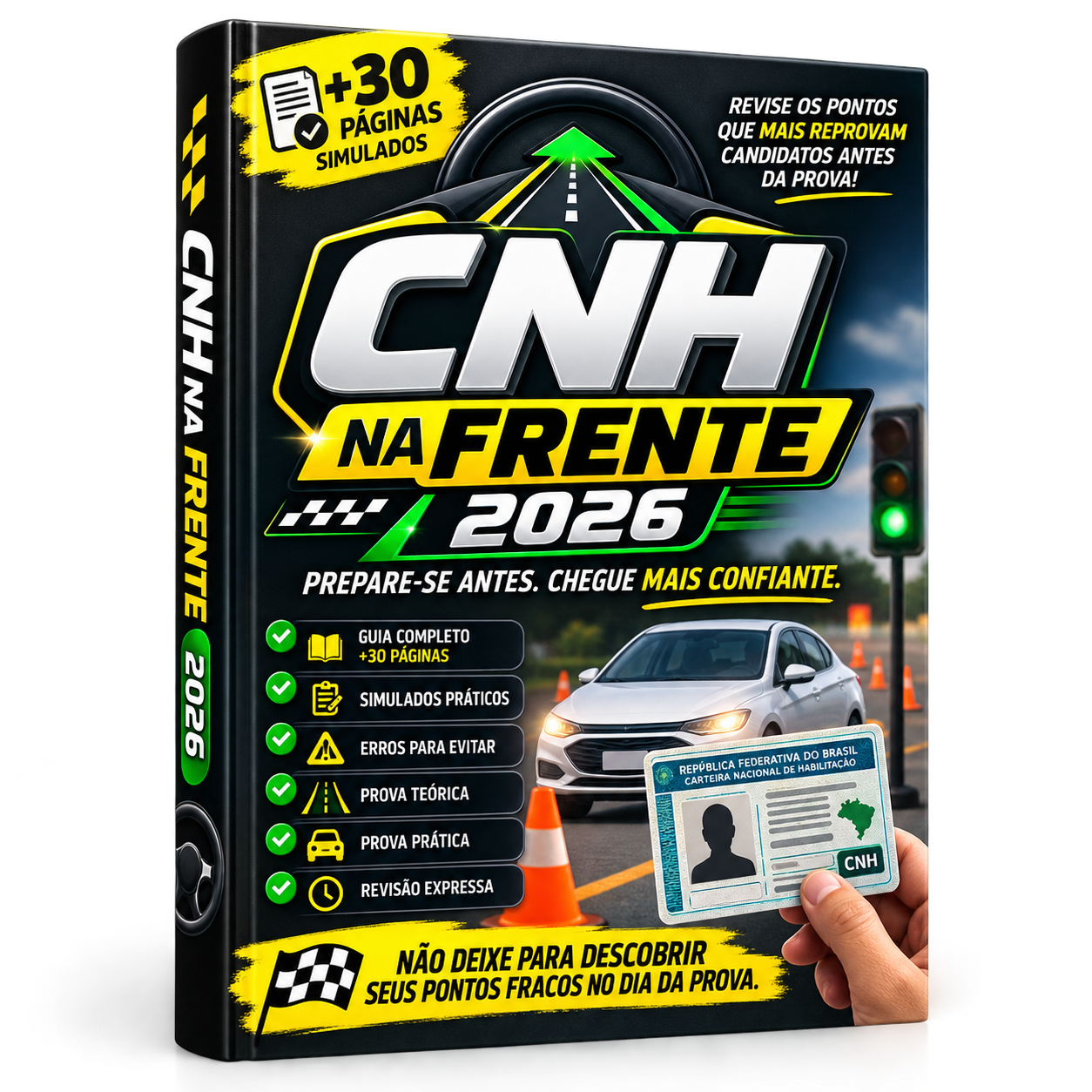CNH na Frente 2026 — material completo de preparação para a prova da CNH